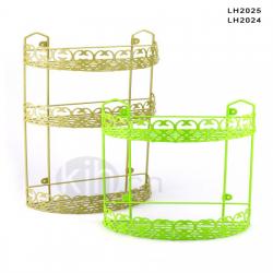 雕花半圓二層、三層架