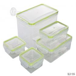 樂(lè)廚密封保鮮盒5件套（