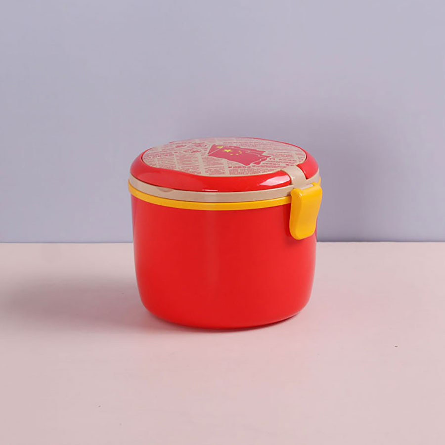 時(shí)代特色提手圓形保溫