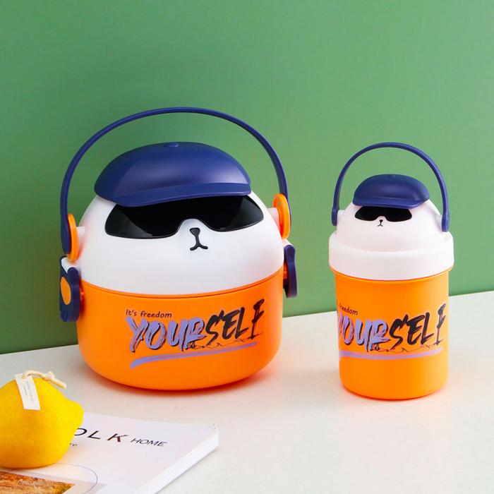 3D 音速單層便當盒套裝